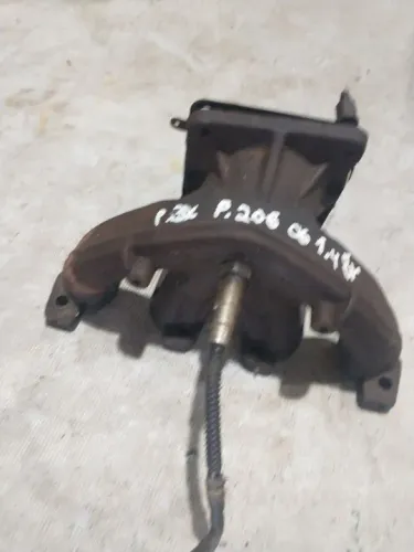 Coletor escape c/sonda lambda Peugeot 206 1.4 8v 2005