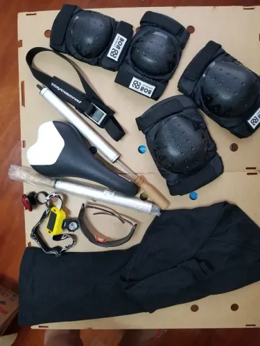  Acessórios Bike -VENDO Vários 