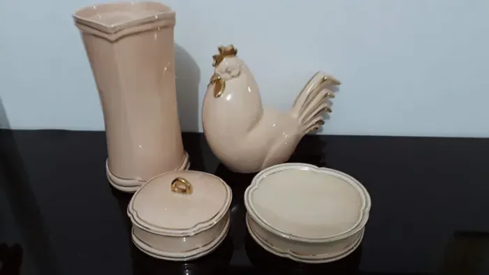 Decoração em porcelana 