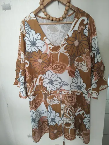Vestido viscose