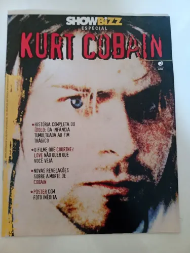 Revista Showbiz Especial Kurt Cobain