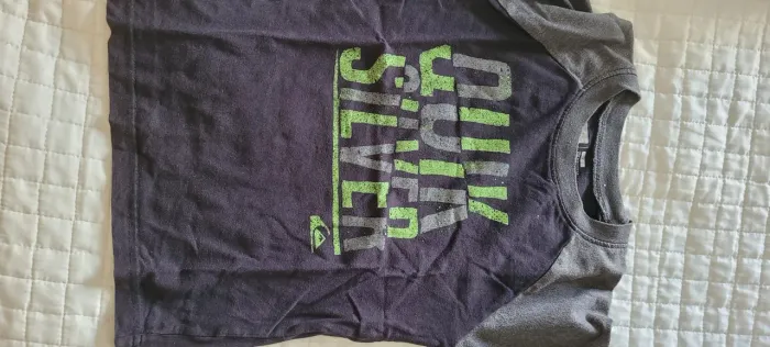 Camiseta Quiksilver Infantil - Tamanho 5 anos