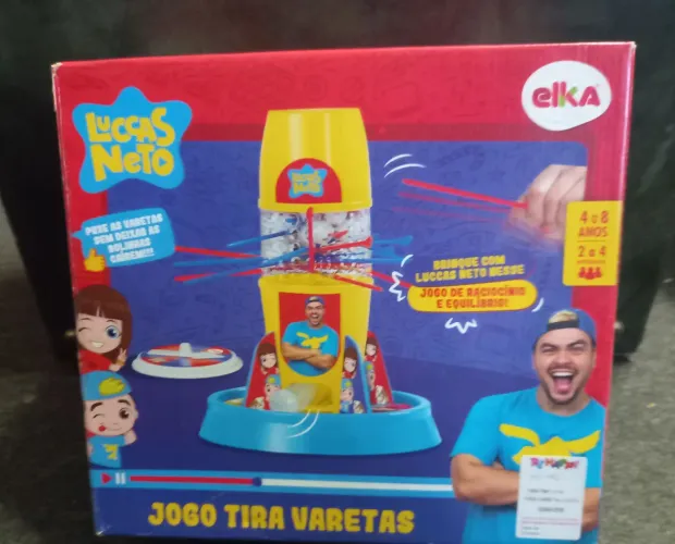 Jogo Tira Varetas Luccas Neto - Diversão Garantida!
