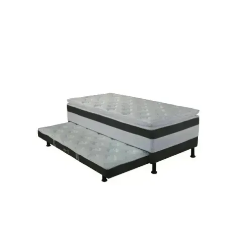 Cama Box Solteiro Ouro c/ auxiliar espuma D28 Nova