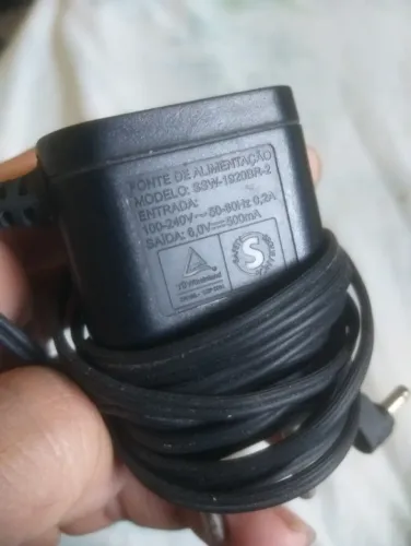 Carregador Telefone Sem Fio Philips 6V 500mA Bivolt Original (Entrega Grátis-Produto OEM)