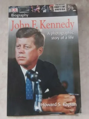 Livro biografia de John Kennedy em ingles