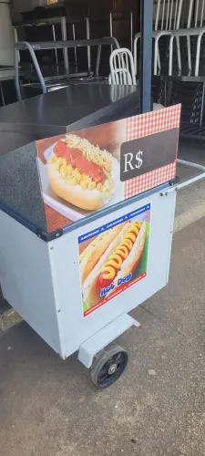 Carrinho de Hot Dog Novo