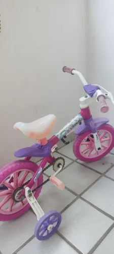 Bicicleta infantil menina aro 12