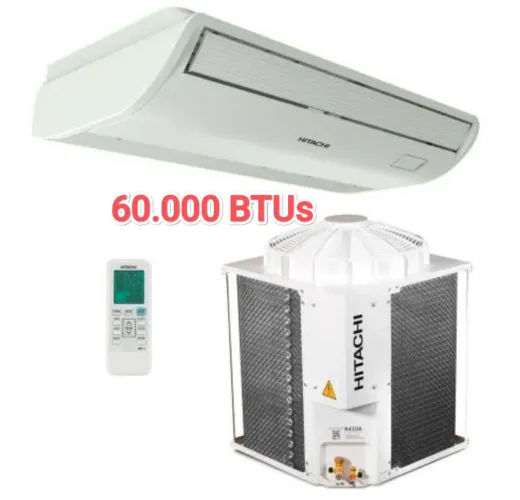 Ar Split Hitachi 60000 BTUs + Novo + Nota + 1 Ano Garantia+ Cartão 12X!!!