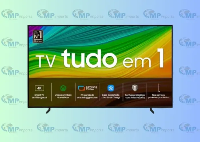 Loja MP Imports: Samsung Smart TV 50" QLED 4K Q60D,  Modo Game, Tela sem limites, Alexa