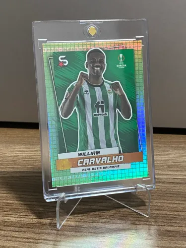 Card William Carvalho - NUMERADO - Coleção Topps Superstars 22/23