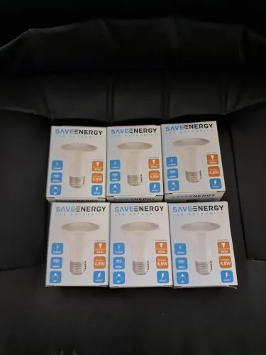 Kit com 6 Lâmpadas LED PAR20 Save Energy - Kit com 6 unidades
