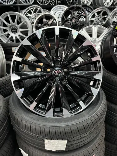 Jogo de rodas corolla altis aro 17 5x100 krmai
