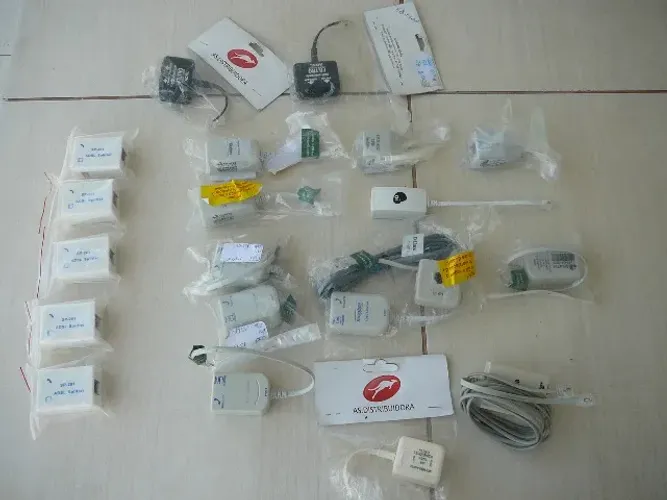 19 filtros de linha e Spliters ADSL (Alguns novos)