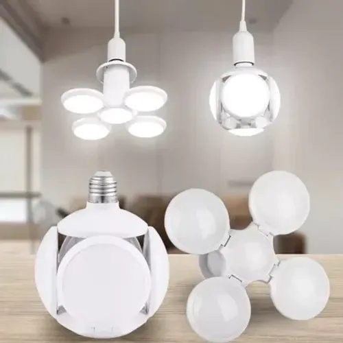 Lâmpada Luminária Luz De Futebol Led Folha Dobrável super Brilhante 40W z926