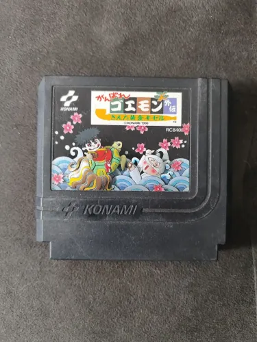 Jogo Game Ganbare Goemon Gaiden Famicom Nes Nintendo Konami (Usado)