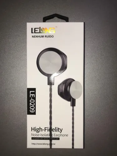 Fone de Ouvido Lelong Com Fio Novos