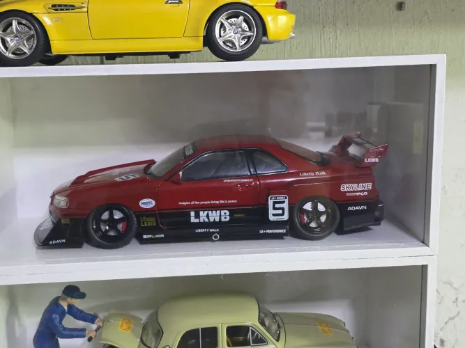 Miniatura 1;18 nissan skyline gt-r 34 liberty walk