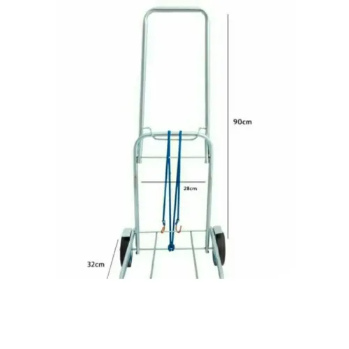 CARRINHO DOBRÁVEL COM RODAS ULTRA FORTE 