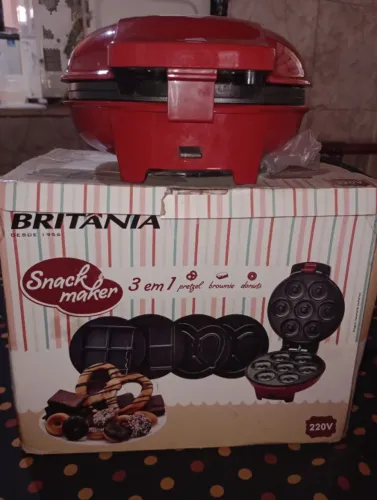 gril snak maker 3 em 1 donuts/pretsel