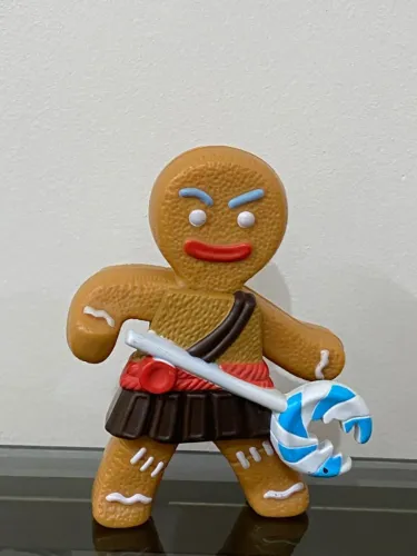 Boneco Homem Biscoito Shrek (Mcdonald's)