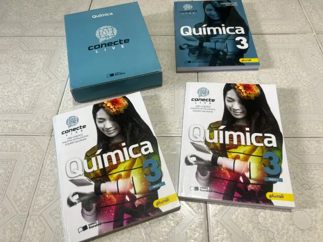 Livros de química: box conecte live química 3