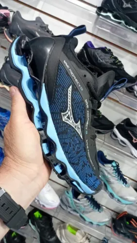 Mizuno Wave Prophecy 13 - Azul e Preto