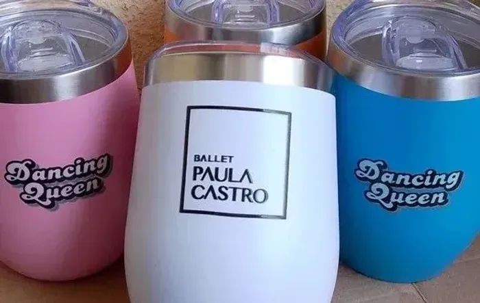 Copo Térmico Cuia 360ml Personalizado DTF Uv