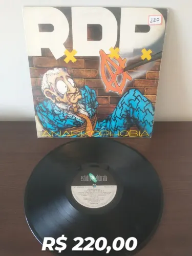 Vinil Ratos do Porão - Anarkophobia