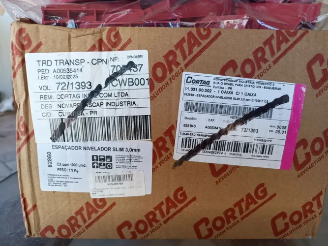 Espaçador Nivelador Slim 3mm Cortag - Novo Lacrado - R$ 80