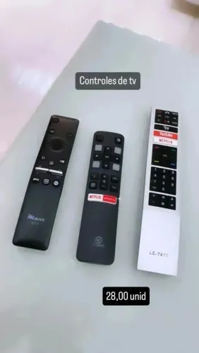 Controle tv TCL, Samsung e AOC