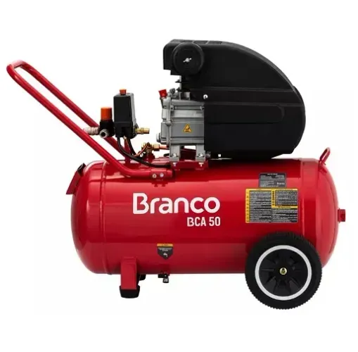 COMPRESSOR DE AR BRANCO 50 LT BCA 50