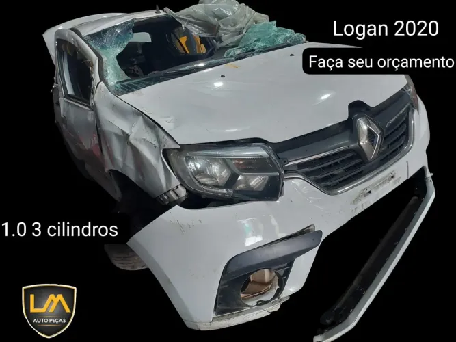 Sucata venda de peças Logan 2020 1.0 3 cilindros 