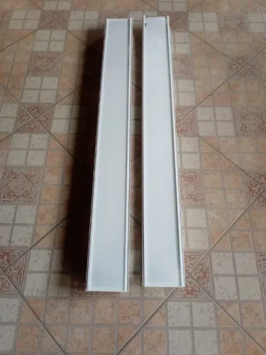 luminárias com lâmpadas 1,25 m