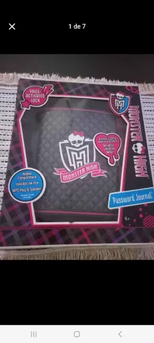 DIARIO MONSTER HIGH EM INGLÊS