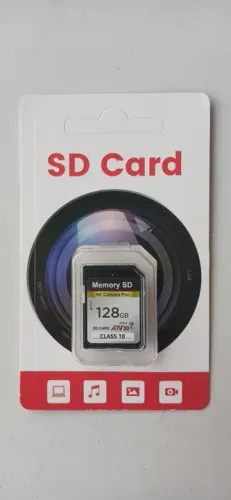 CARTÃO DE MEMÓRIA SD CARD DE 128 GB 