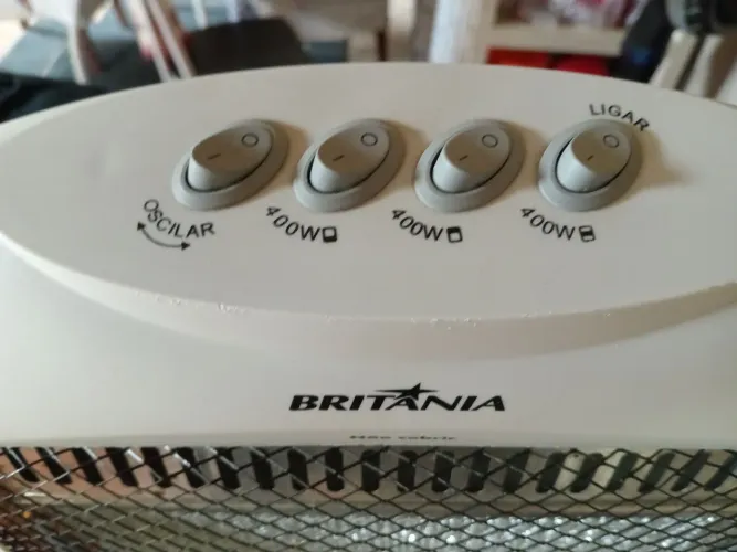 Aquecedor elétrico Britania AB1200!