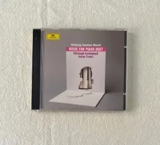 CD Mozart: The Music for Piano Duet (Christoph Eschenbach e Justus Frantz) Made in Canada