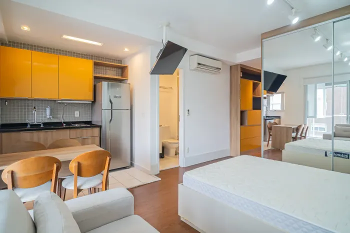 Imóvel para aluguel com 36 metros quadrados com 1 quarto em Cidade Monções - São Paulo - S