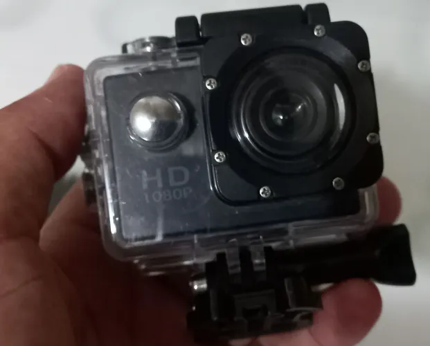 Câmera de ação SportHd tipo GoPro