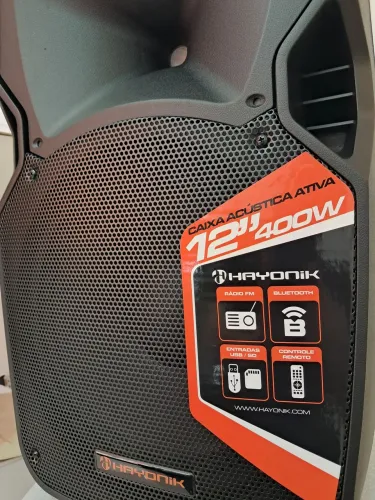 Caixa Ativa 400 watts Nova 