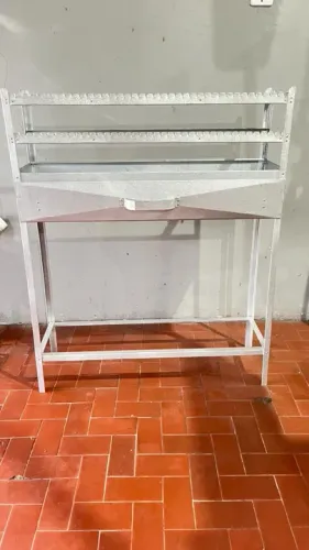 churrasqueira aberta para espetinhos