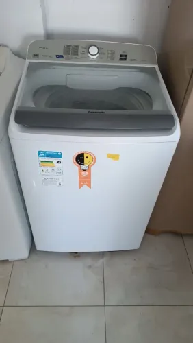 Máquina de Lavar Panasonic 14kg bacia de inox voltagem 110 entrego instalada com garantia 