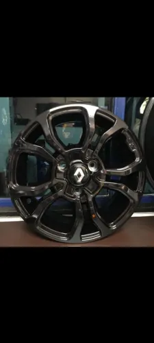 Rodas Kwid Black Piano aro14 novas em até 10x de R$245,00 no cartão de crédito