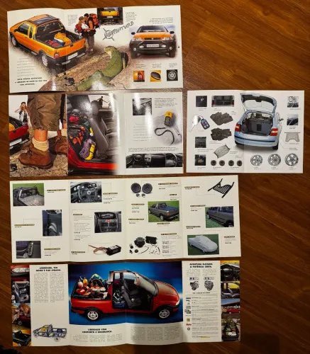 PROSPECTO FOLDER FIAT STRADA E STILO. 150,00 CADA!