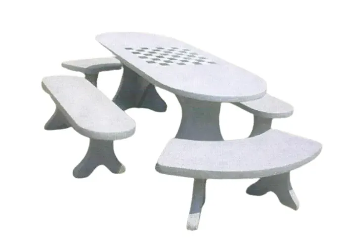 Conjunto Mesa Colonial 2,0m com 4 bancos