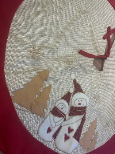 saia para árvore de Natal 90cm seminovo