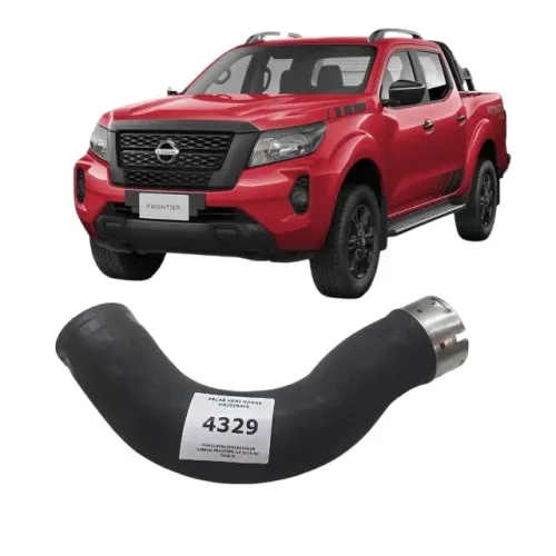 Mangueira Intercooler Nissan Frontier 2.3 2016 em diante     etq4329