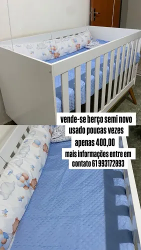 Berço semi novo