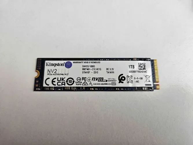 SSD NVMe M2 Gen3 1TB 3700MB/s Kingston NV2